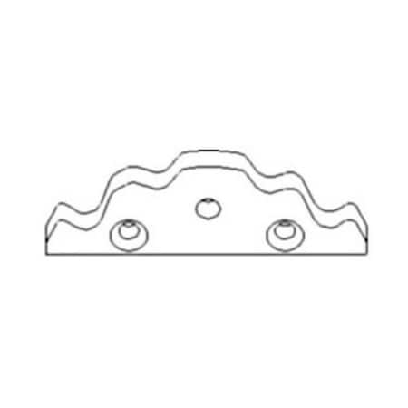 Aftermarket Trans Speed Cover Shift Detent Plate Fits Case-IH Tractor Models 830443